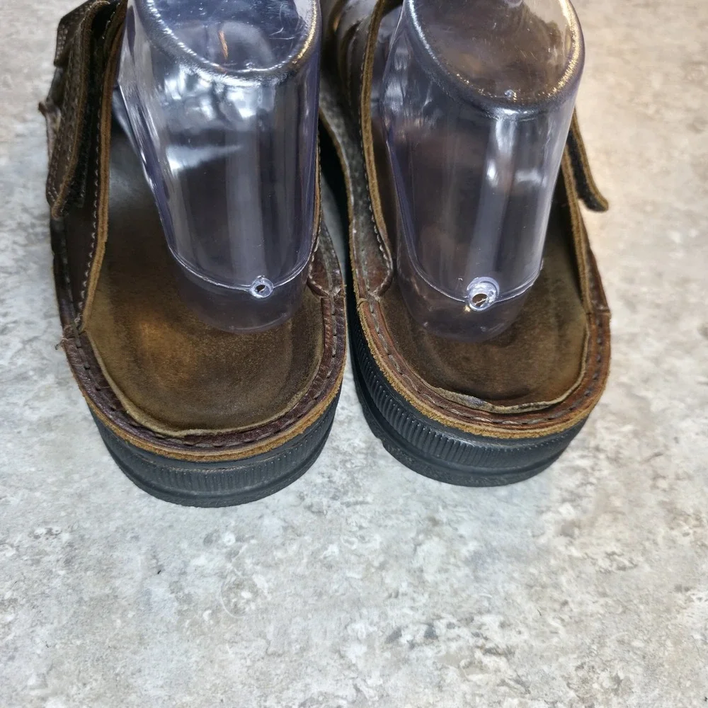 Naot Soft Brown Leather Sandal Strappy Men's Sizes EU 43 / US 9.5 - 10